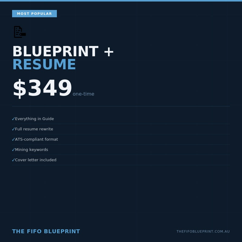 BLUEPRINT + RESUME